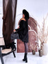 PLUS SIZE sweater "AGAIN 10588" - black